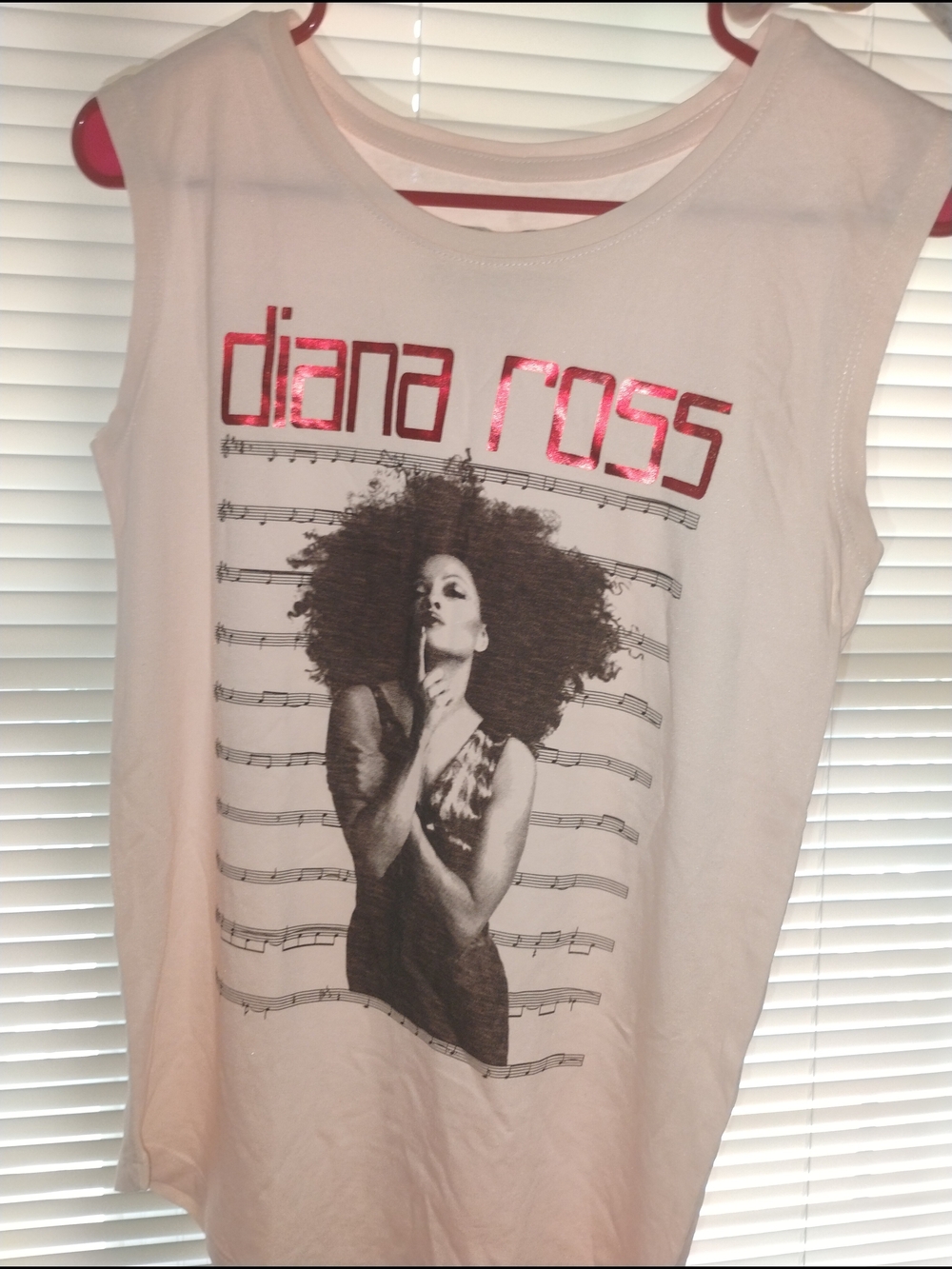 Diana Ross Size Small New Old Stock Tour Tank
